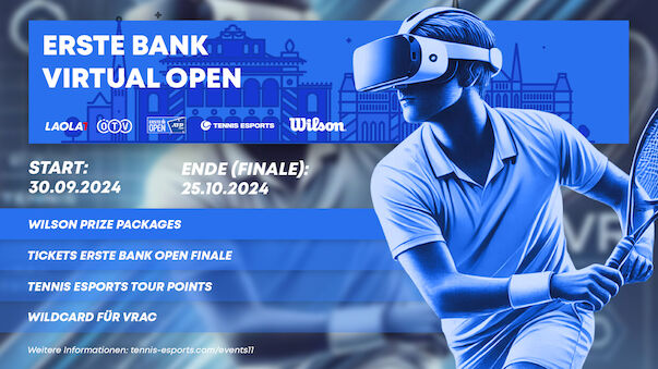 LAOLA1 präsentiert die Erste Bank Virtual Open