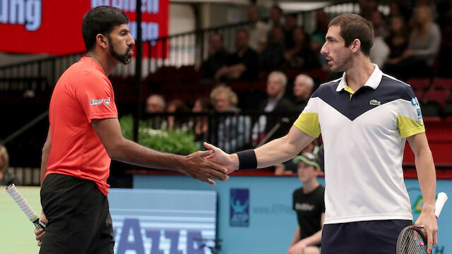 Bopanna/Cuevas triumphieren in Wien