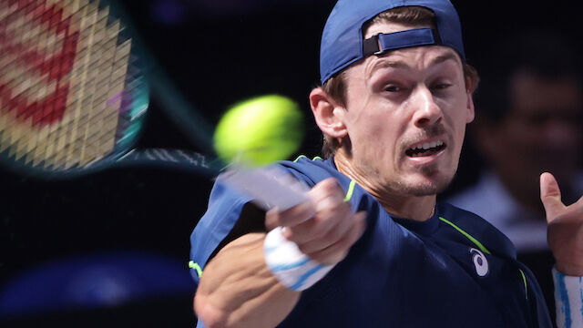 De Minaur komplettiert Halbfinale der Erste Bank Open