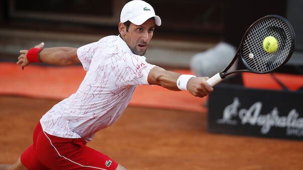Djokovic zieht gegen Ruud ins Rom-Finale ein