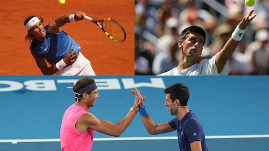 Das spricht im Finale für Nadal bzw. Djokovic