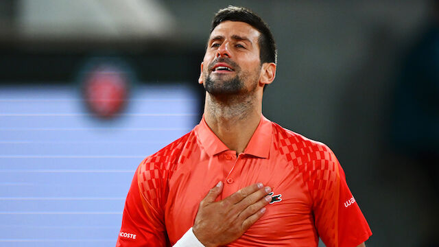 Djokovic übersteht 2. Runde der French Open ohne Mühe