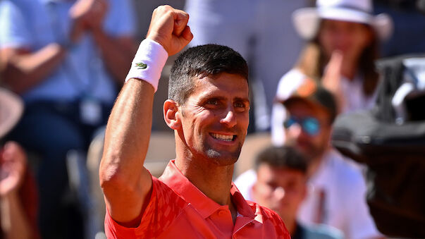 Djokovic gibt einen Satz ab - steht aber im Paris-Halbfinale