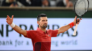 Angeschlagener Djokovic dreht Match im Paris-Achtelfinale