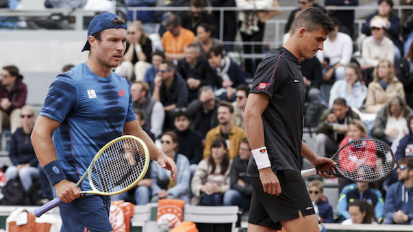 Aus in Runde zwei: Erler/Miedler bei French Open out