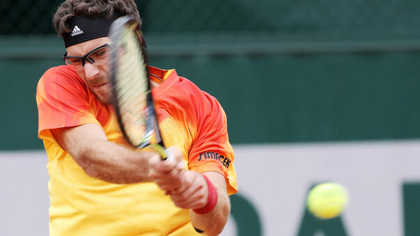 Gerald Melzer bei French Open out