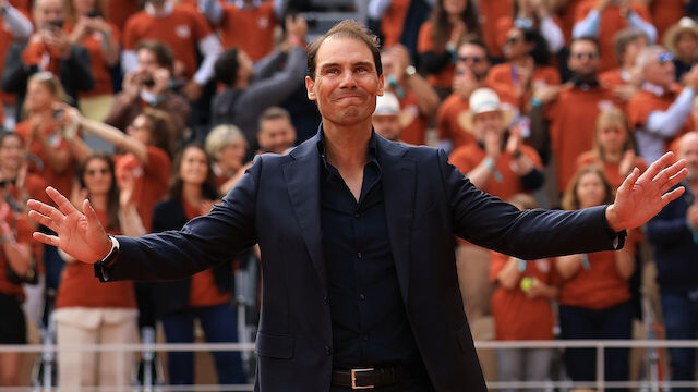 Emotionale Ehrung für Rafael Nadal in Paris