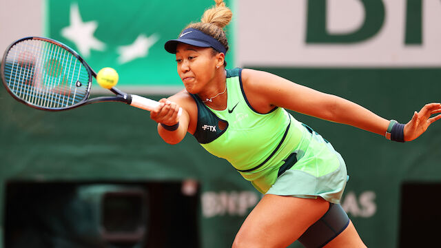 French Open: Osaka schon in Runde eins out