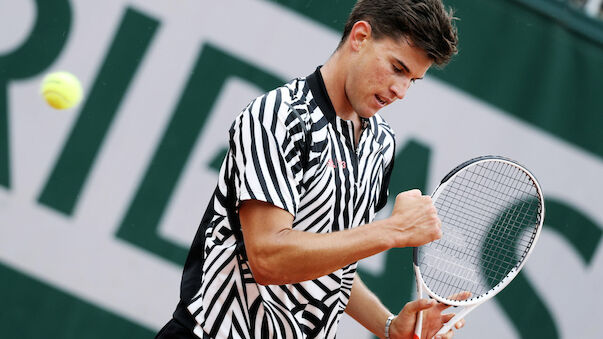 Thiem zieht in die 2. Runde von Paris ein