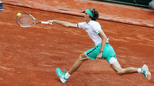 Erstrunden-Match von Zverev unterbrochen