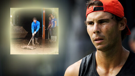 Rafael Nadal hilft Unwetter-Opfern auf Mallorca