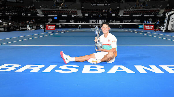 Nishikori beendet Titel-Durststrecke in Brisbane