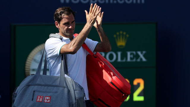 Federer trotz Cincinnati-Aus weiter im "Fahrplan"
