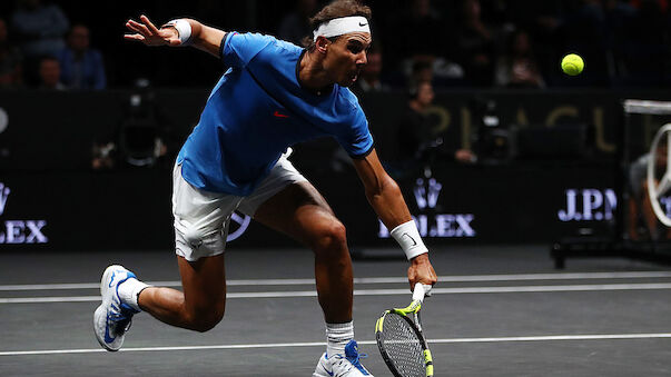 Laver Cup: Nadal schlägt Sock mit Mühe