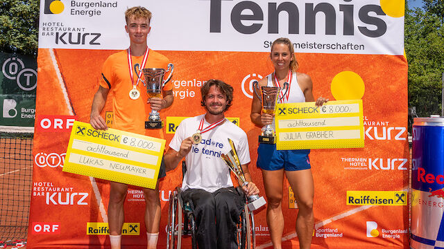 Staatsmeistertitel an Neumayer und Grabher