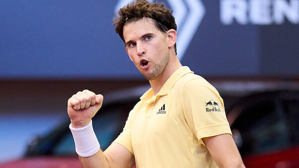 Thiem zieht nach Achterbahnfahrt ins Viertelfinale ein