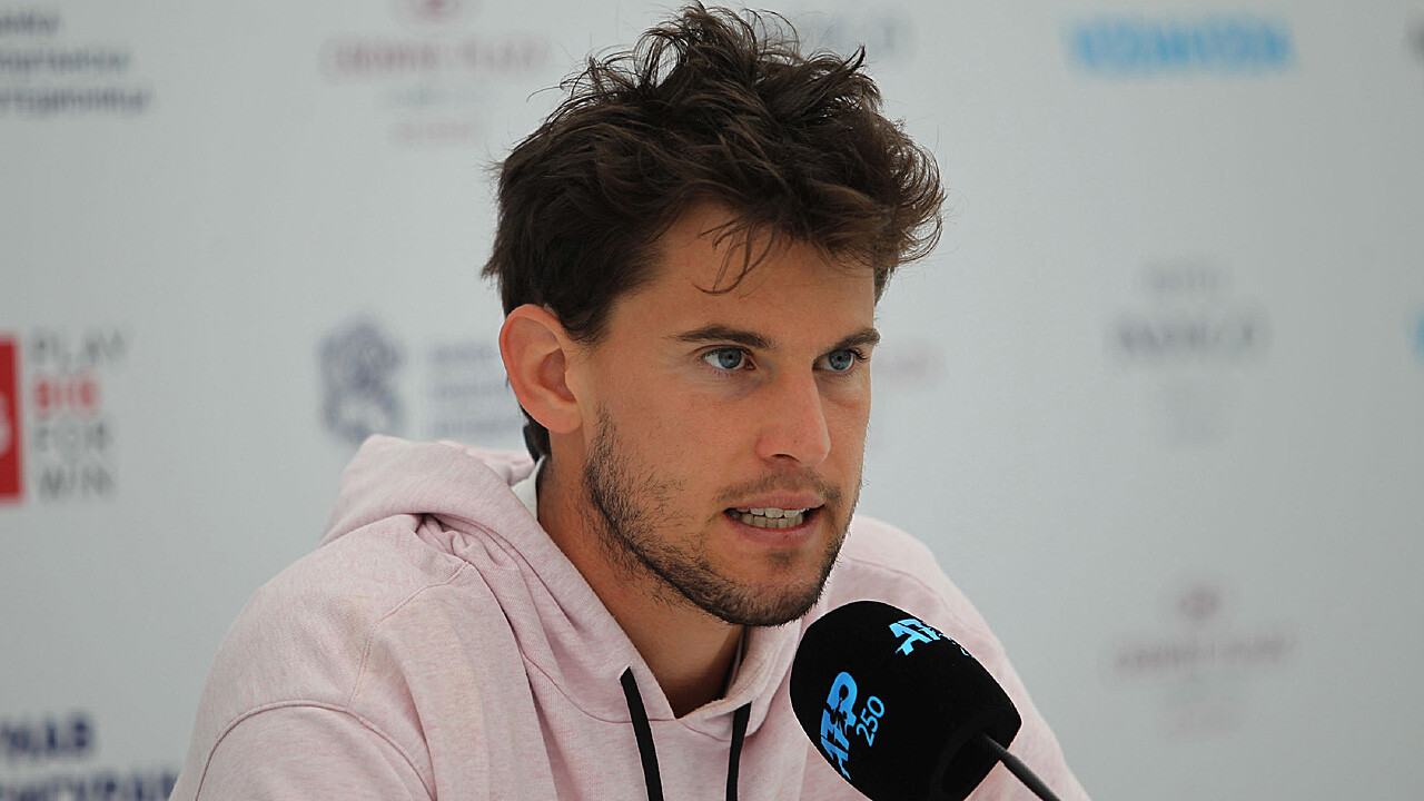 Tennis: Thiem verliert weitere Plätze in der Weltrangliste
