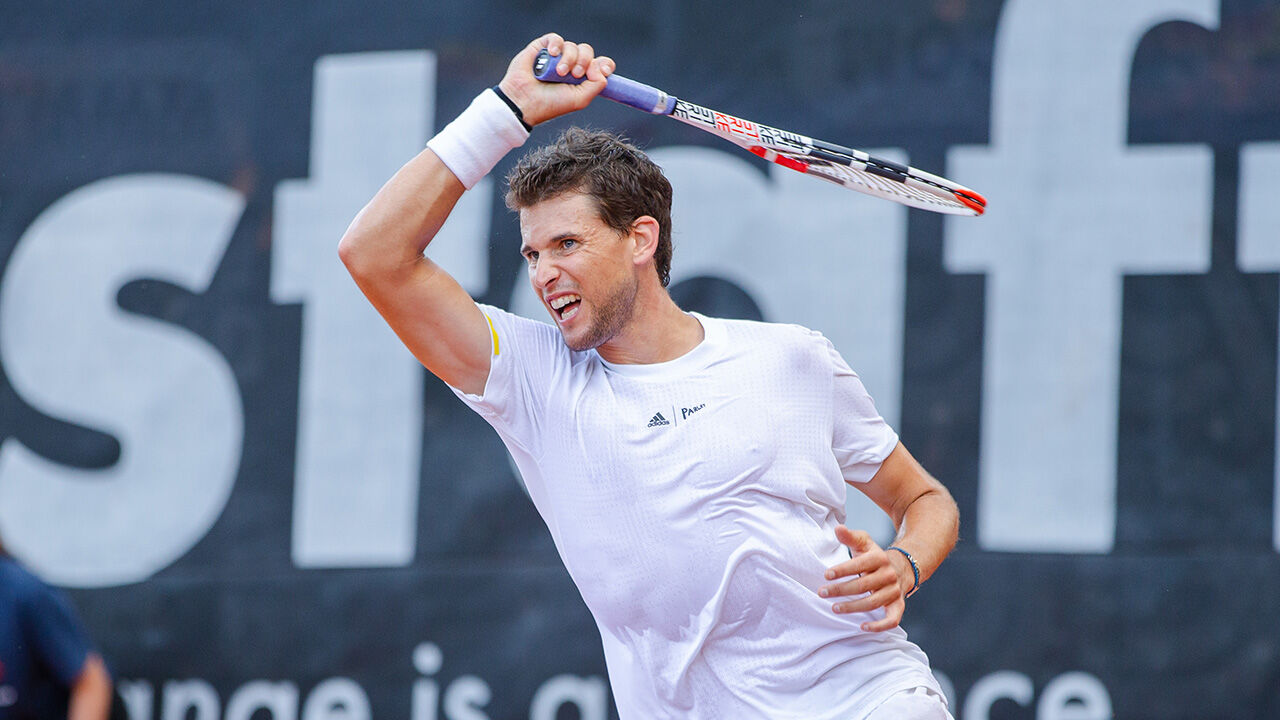 Dominic Thiem übersteht erste Gstaad-Runde trotz Desaster-Start