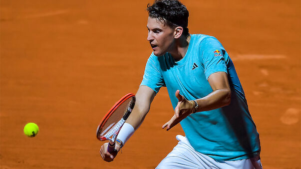 Thiem spielt am Mittwoch Abend gegen Holger Rune