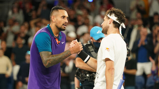 Nach Thiem-Beleidigung: Sogar "Badboy" Kyrgios geschockt