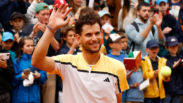 "Danke für all die Erinnerungen": Thiem-Abschied von Paris