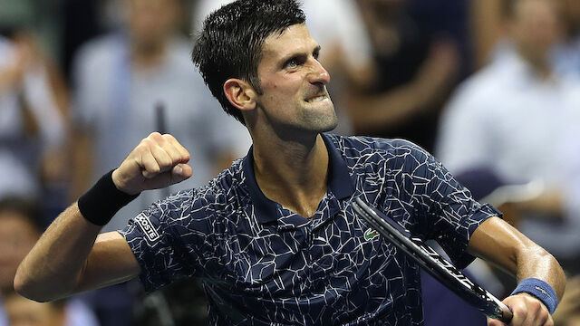 US Open: Novak Djokovic locker im Halbfinale