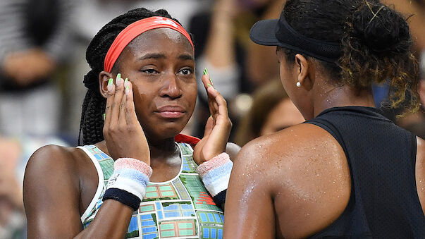 US Open: Naomi Osaka tröstet US-Megatalent