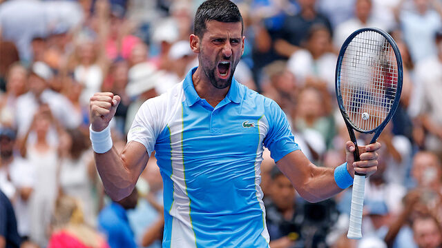 US Open: Djokovic zieht mit Rekord ins Halbfinale ein