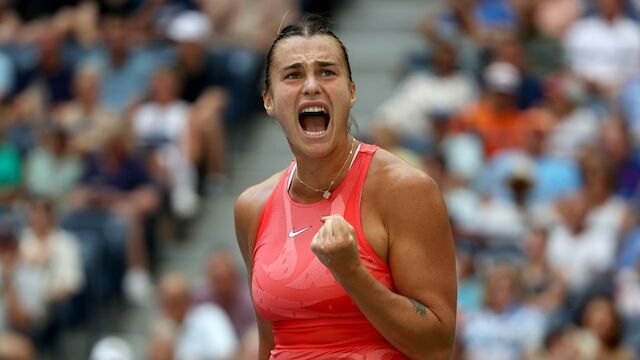 Sabalenka zum dritten Mal in Folge im US-Open-Halbfinale