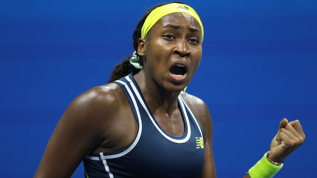 US Open: Gauff fightet sich mühevoll ins Achtelfinale