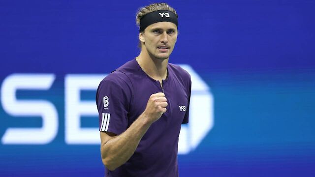 US Open: Alexander Zverev mit Dreisatzsieg in zweiter Runde