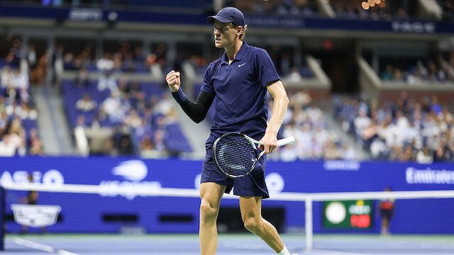 Sinner nach Machtdemonstration im US-Open-Halbfinale