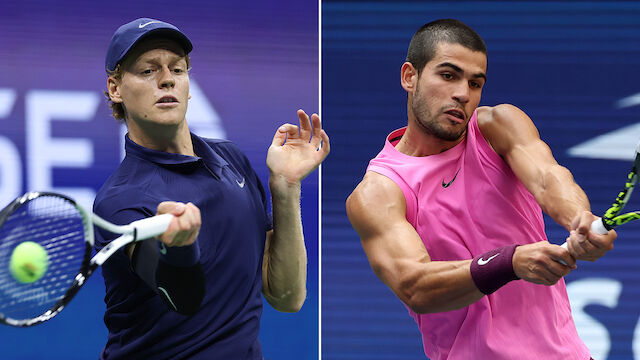 US-Open-Finale LIVE: Jannik Sinner - Carlos Alcaraz