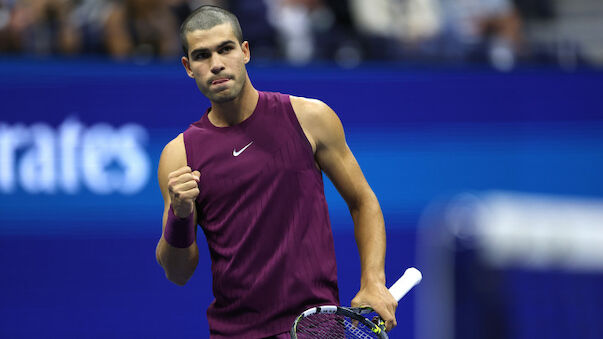 US Open: Alcaraz marschiert souverän in Runde zwei