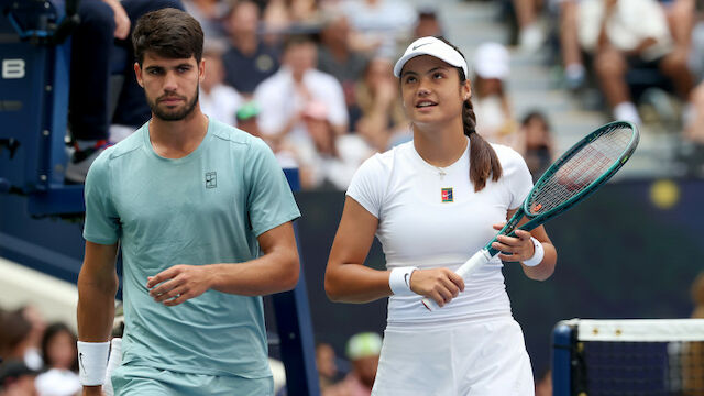 Frühes Aus für Alcaraz und Raducanu im US-Open-Mixed