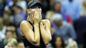 Emotionales Comeback von Sharapova