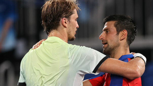 Djokovic macht vor Halbfinale Druck auf Zverev