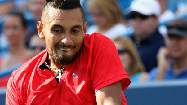 Kyrgios verliert schon in der ersten Runde