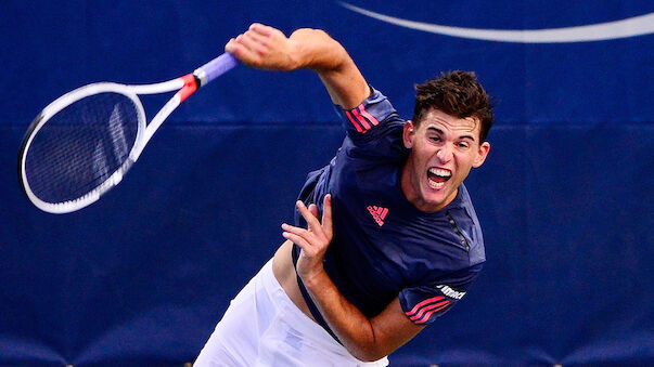 Thiem im Arthur Ashe Stadium gegen Del Potro