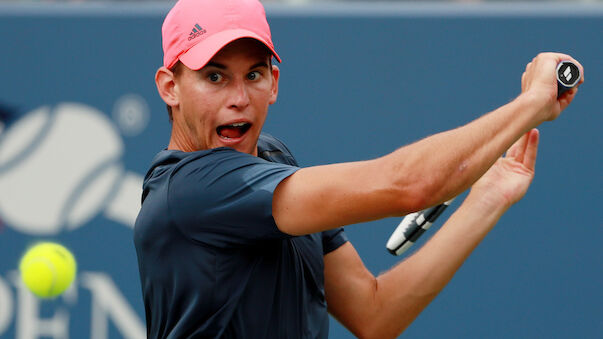 Thiem trotz Regenpause sicher in Runde drei