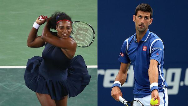 Djokovic & Williams angeschlagen in US Open