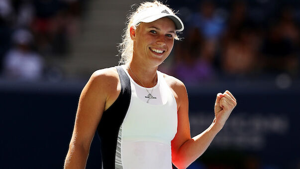 Caroline Wozniacki stürmt ins Achtelfinale