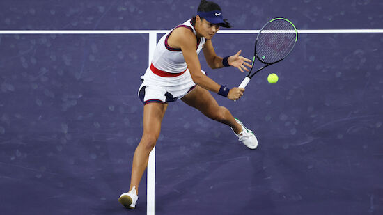 Frühes Aus für US-Open-Siegerin in Indian Wells