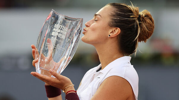 Sabalenka siegt im Madrid-Finale gegen Barty