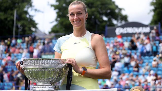 Petra Kvitova feiert in Eastbourne 29. WTA-Titel