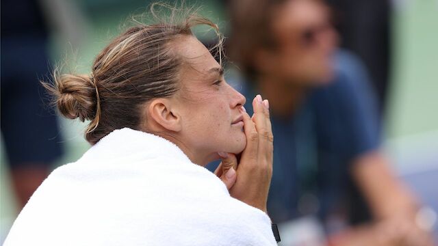 Tennis-Star Sabalenka: "Verstehe den Hass nicht"