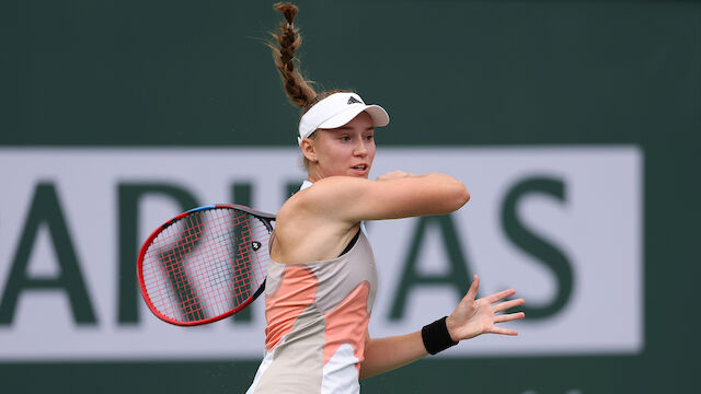 Rybakina gewinnt in Indian Wells erstes Masters-Turnier