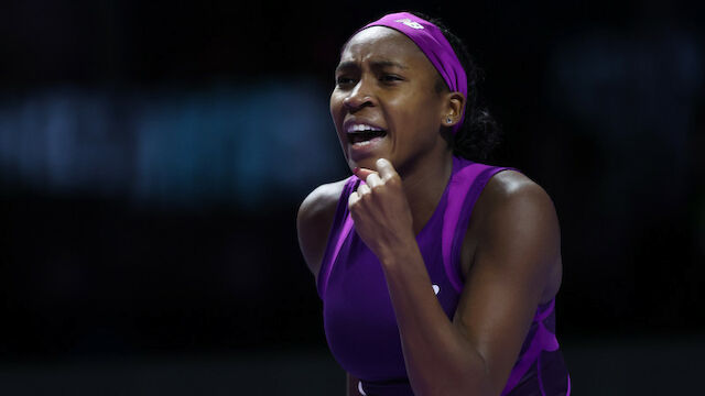 Im Endspiel der WTA Finals kommt es zu einer Premiere