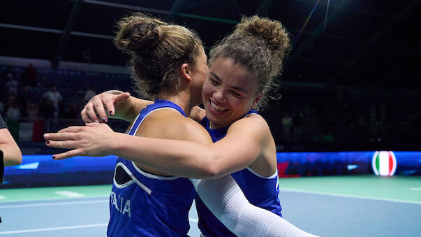 Billie Jean King Cup: Italien im Finale gegen Sensationsteam
