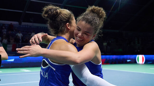 Billie Jean King Cup: Italien im Finale gegen Sensationsteam